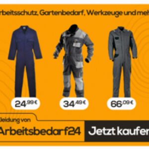 Arbeitsbedarf24 bietet professionelle Arbeitskleidung, langlebiges Werkzeug und nützliches Gartenzubehör – alles für Sicherheit und Komfort.