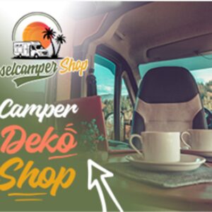 Entdecken Sie im Inselcamper-Shop einzigartige Camper-Deko und nützliches Wohnmobil-Zubehör. Perfekt für Abenteurer, die das Camperleben lieben!